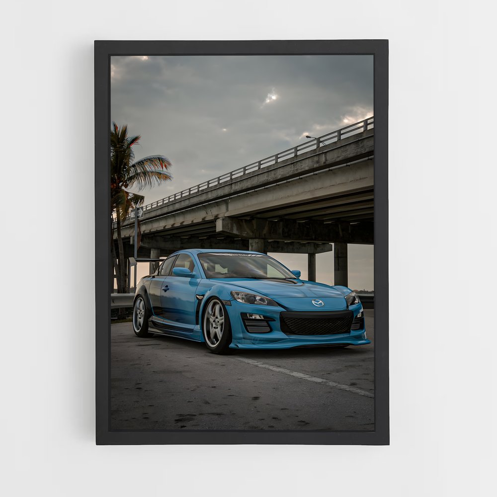 Poster Esprit de la Route – affiche Mazda (vue 2)
